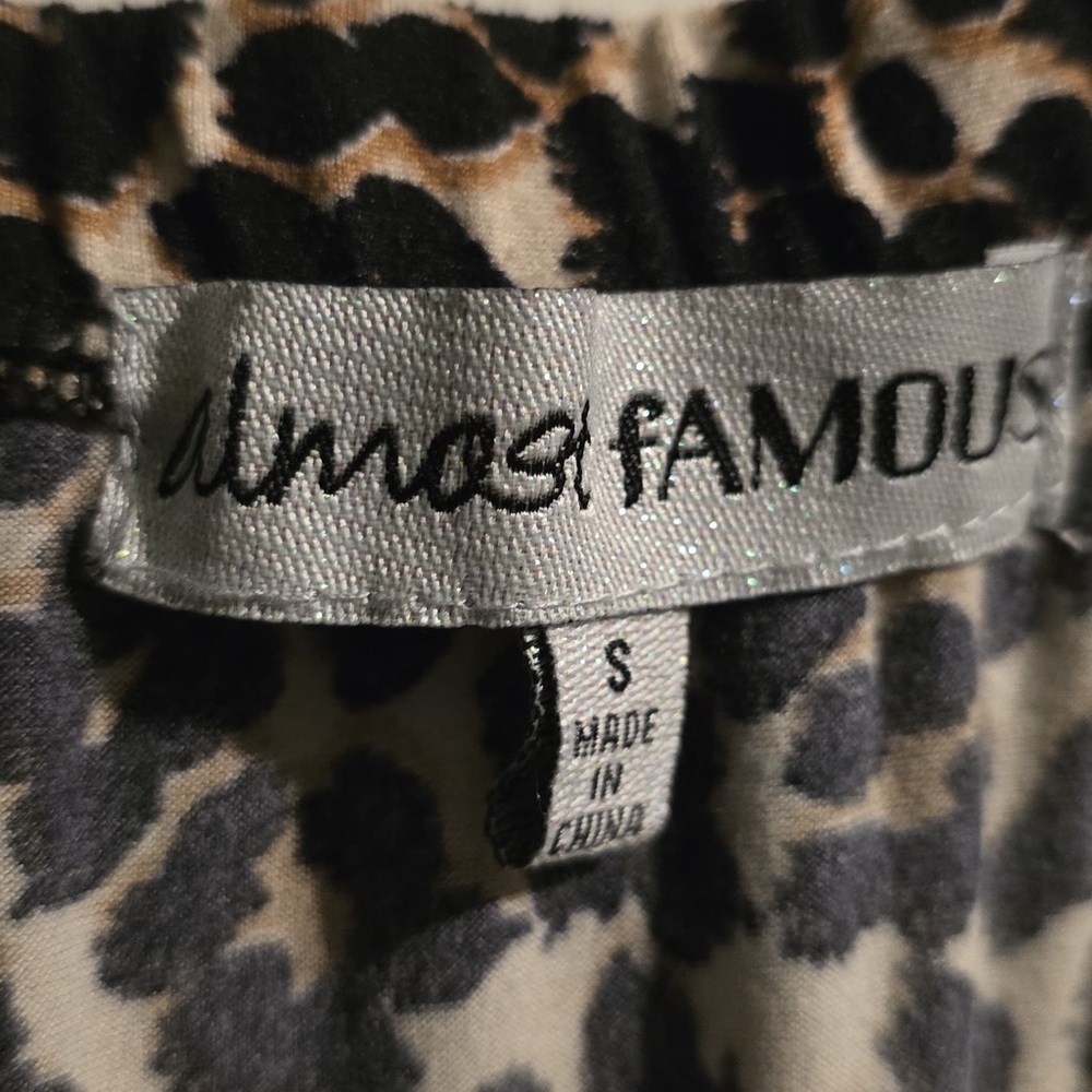 Almost Famous Animal Print Strapless Jumpsuit - Picture 15 of 16